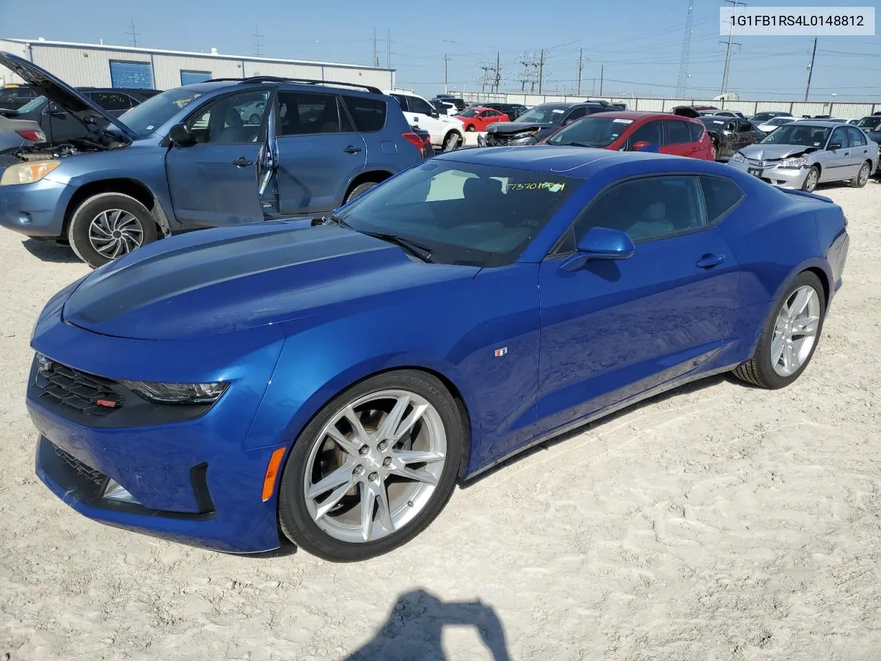 2020 Chevrolet Camaro Ls VIN: 1G1FB1RS4L0148812 Lot: 73701054