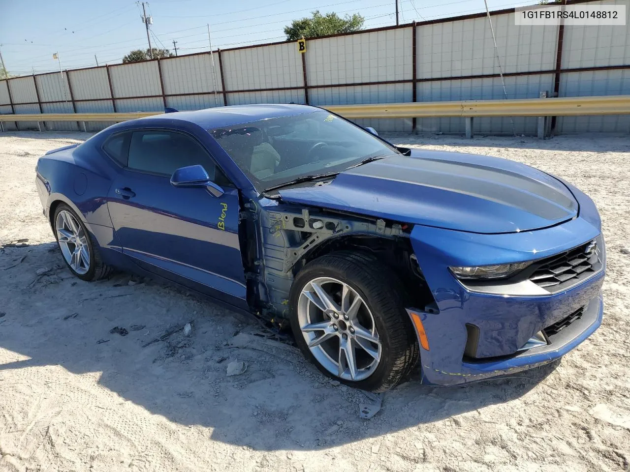 2020 Chevrolet Camaro Ls VIN: 1G1FB1RS4L0148812 Lot: 73701054