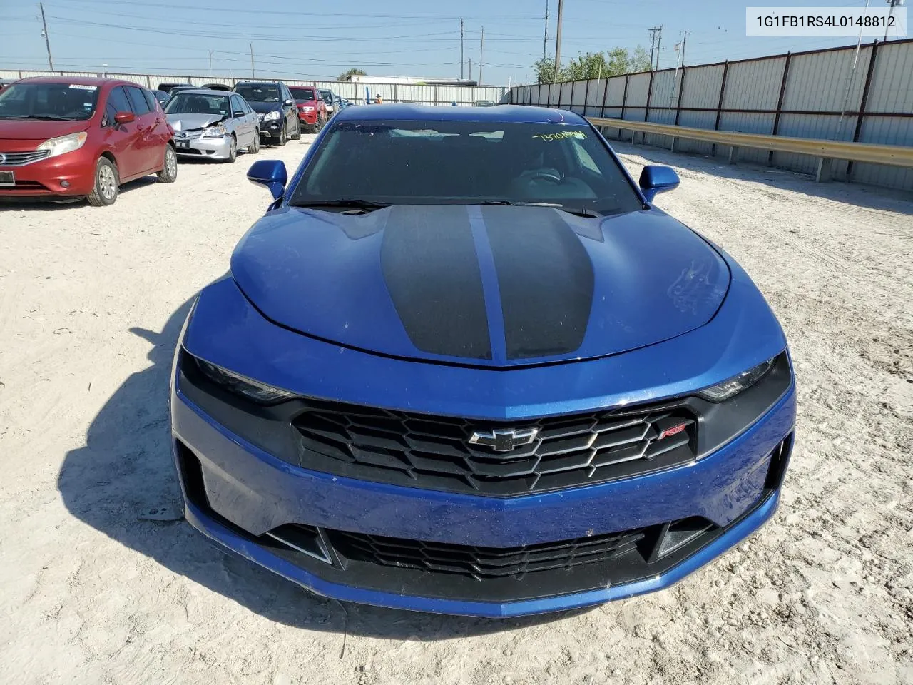 2020 Chevrolet Camaro Ls VIN: 1G1FB1RS4L0148812 Lot: 73701054