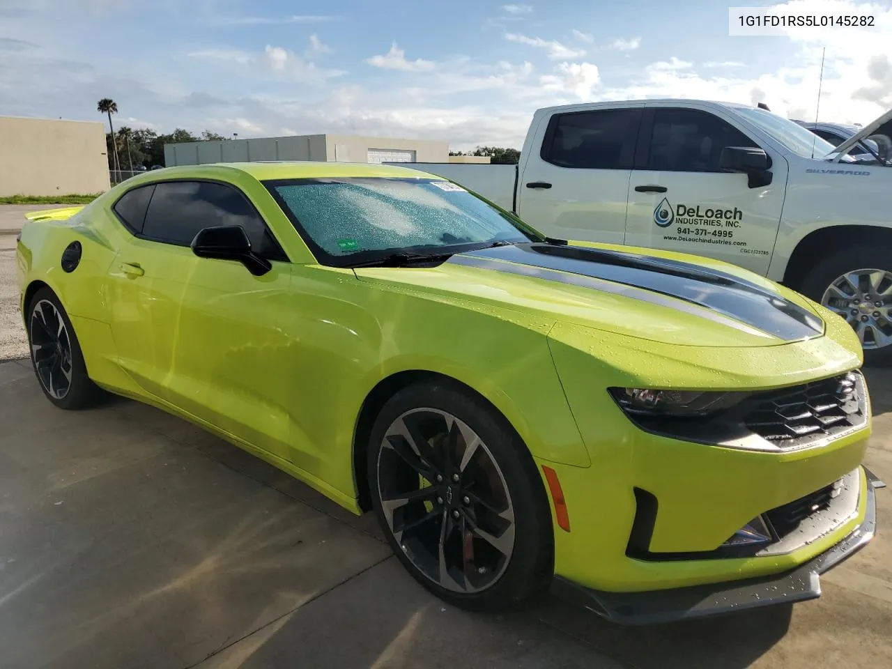 2020 Chevrolet Camaro Lt VIN: 1G1FD1RS5L0145282 Lot: 73734254