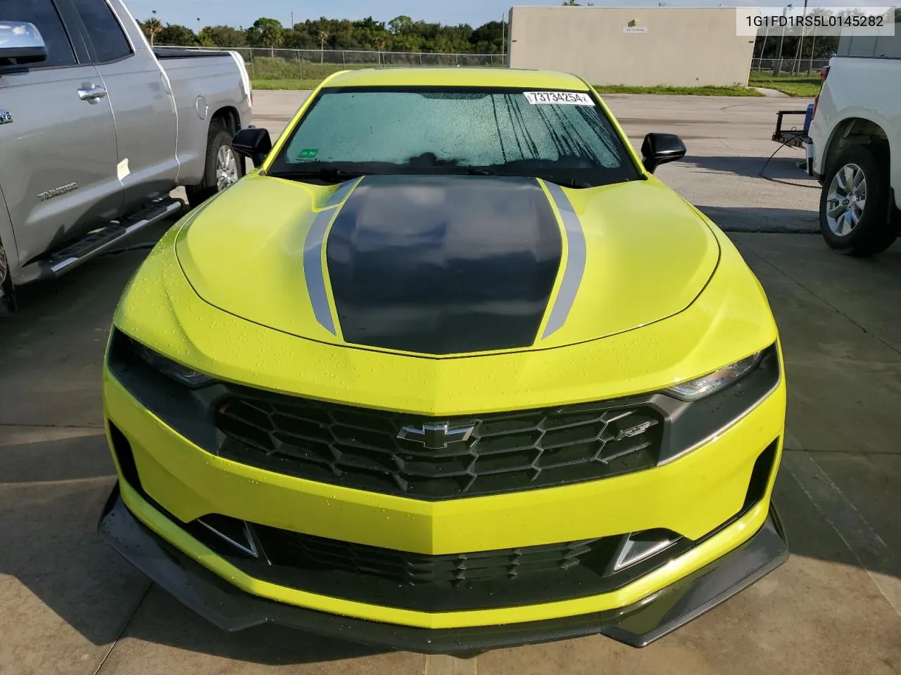 2020 Chevrolet Camaro Lt VIN: 1G1FD1RS5L0145282 Lot: 73734254