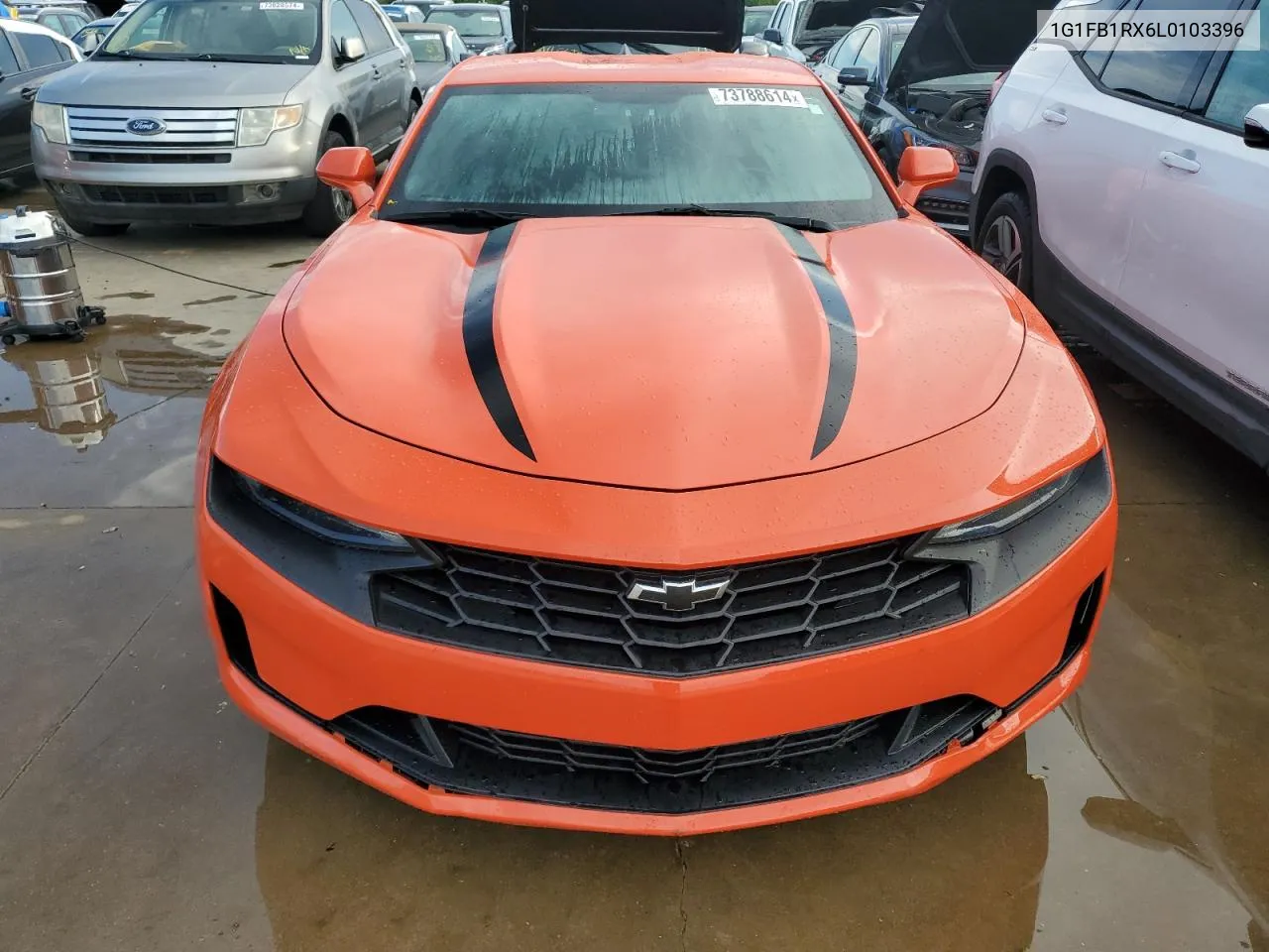 2020 Chevrolet Camaro Ls VIN: 1G1FB1RX6L0103396 Lot: 73788614