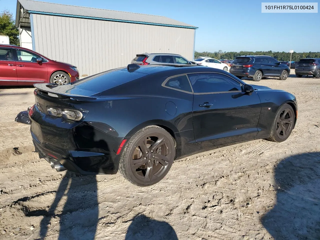 2020 Chevrolet Camaro Ss VIN: 1G1FH1R75L0100424 Lot: 73873694