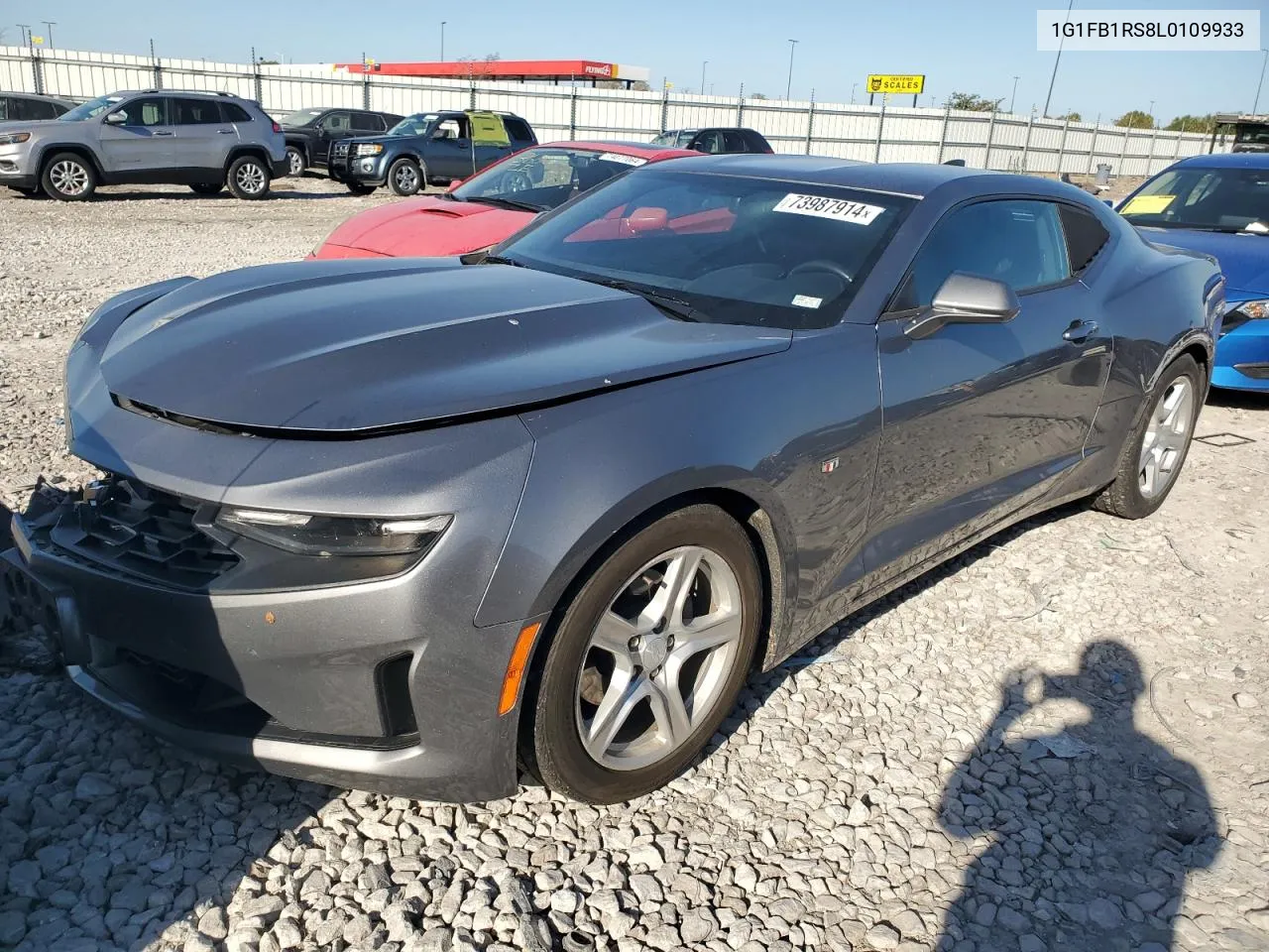 2020 Chevrolet Camaro Ls VIN: 1G1FB1RS8L0109933 Lot: 73987914