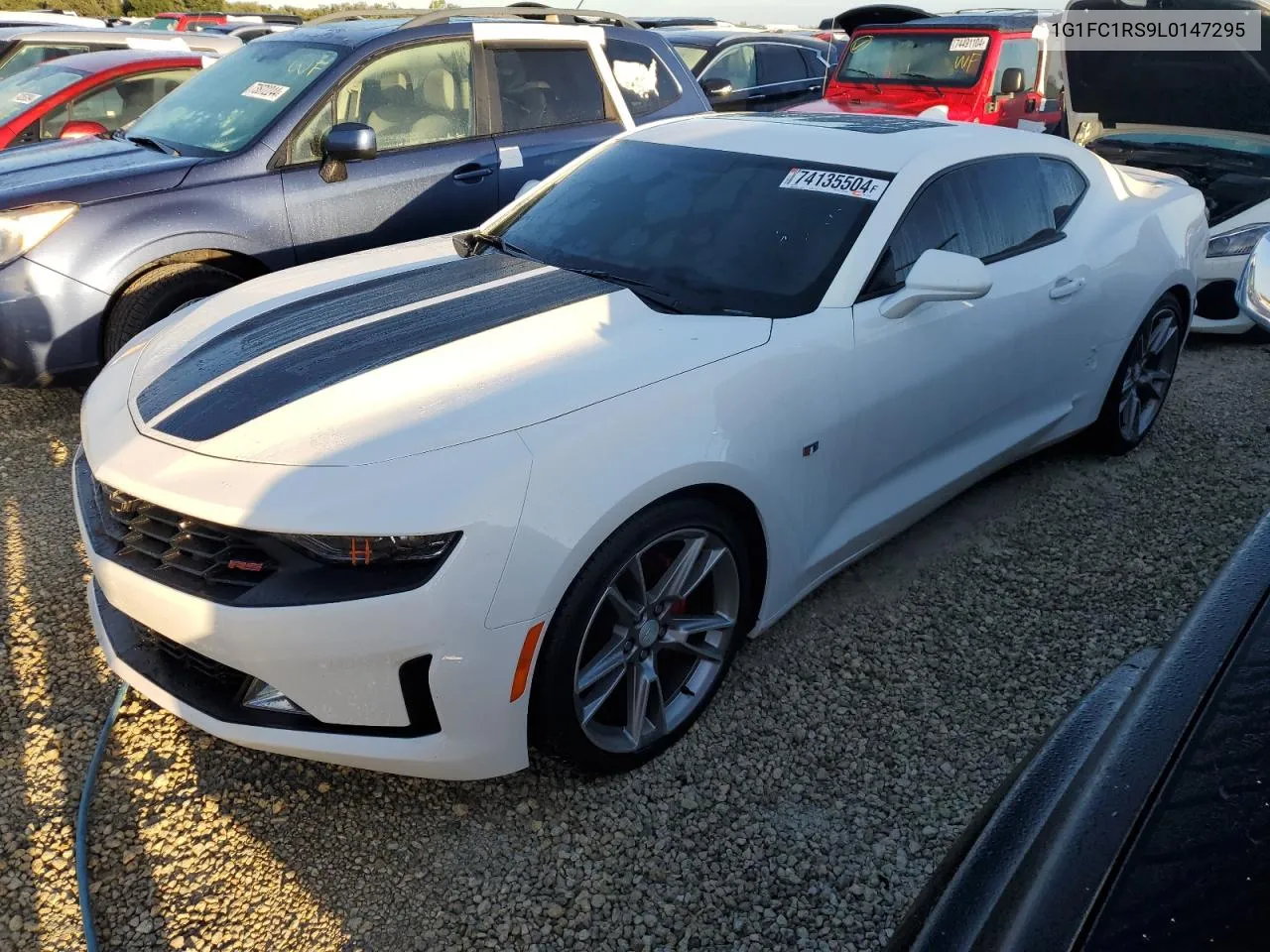 2020 Chevrolet Camaro Lt VIN: 1G1FC1RS9L0147295 Lot: 74135504