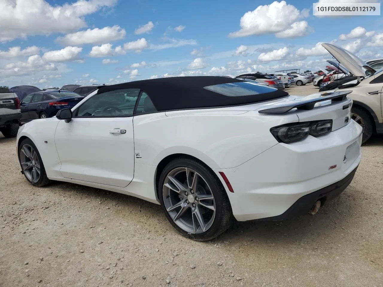 2020 Chevrolet Camaro Lt VIN: 1G1FD3DS8L0112179 Lot: 74368904