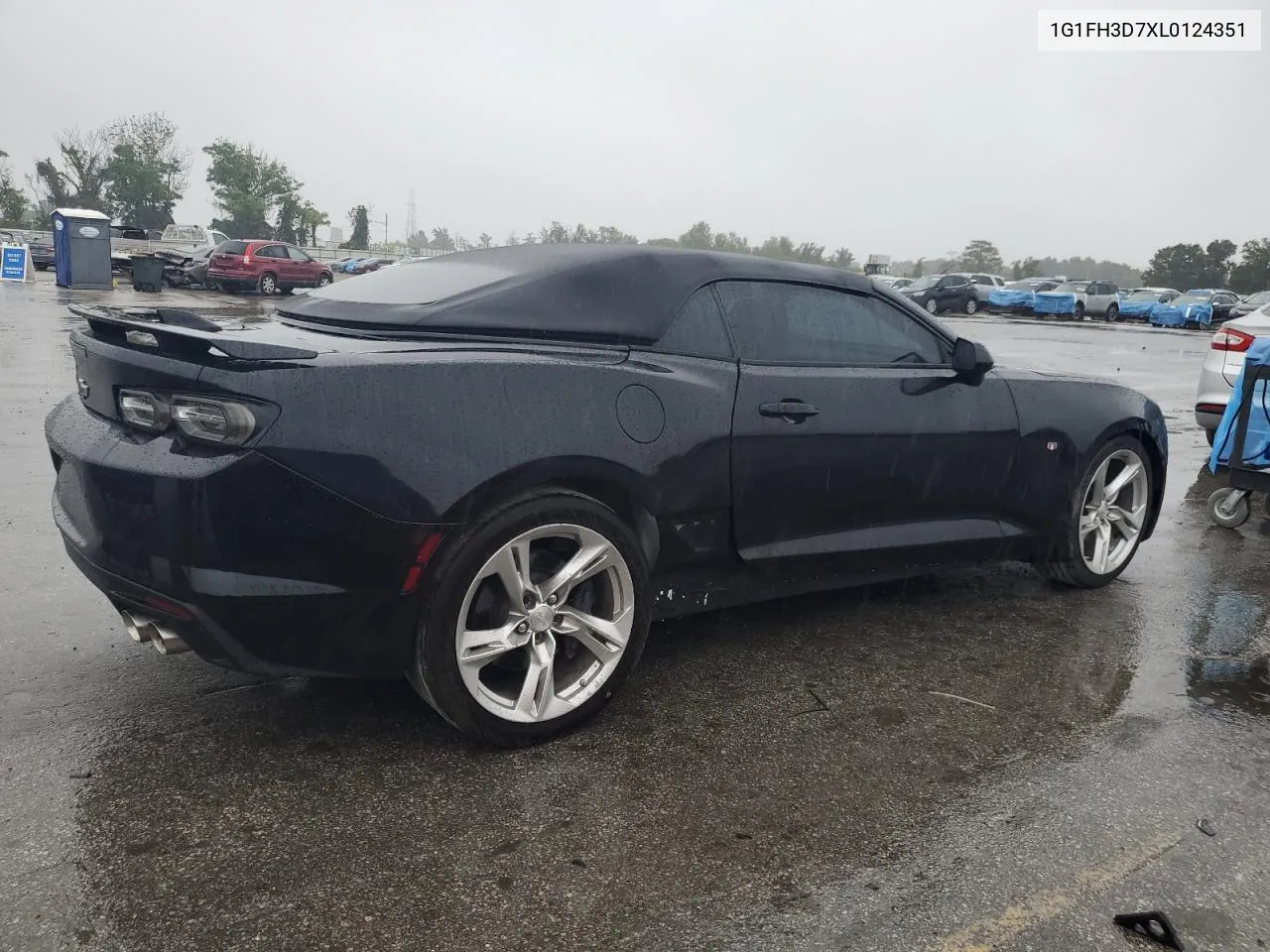 2020 Chevrolet Camaro Ss VIN: 1G1FH3D7XL0124351 Lot: 74523924