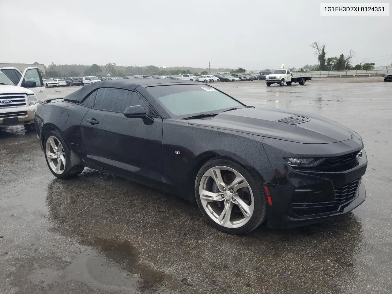 2020 Chevrolet Camaro Ss VIN: 1G1FH3D7XL0124351 Lot: 74523924