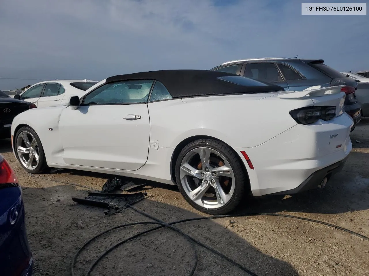 2020 Chevrolet Camaro Ss VIN: 1G1FH3D76L0126100 Lot: 74741914