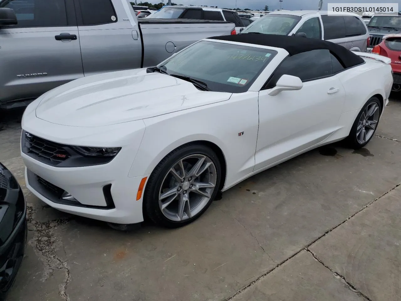 2020 Chevrolet Camaro Ls VIN: 1G1FB3DS1L0145014 Lot: 74776134