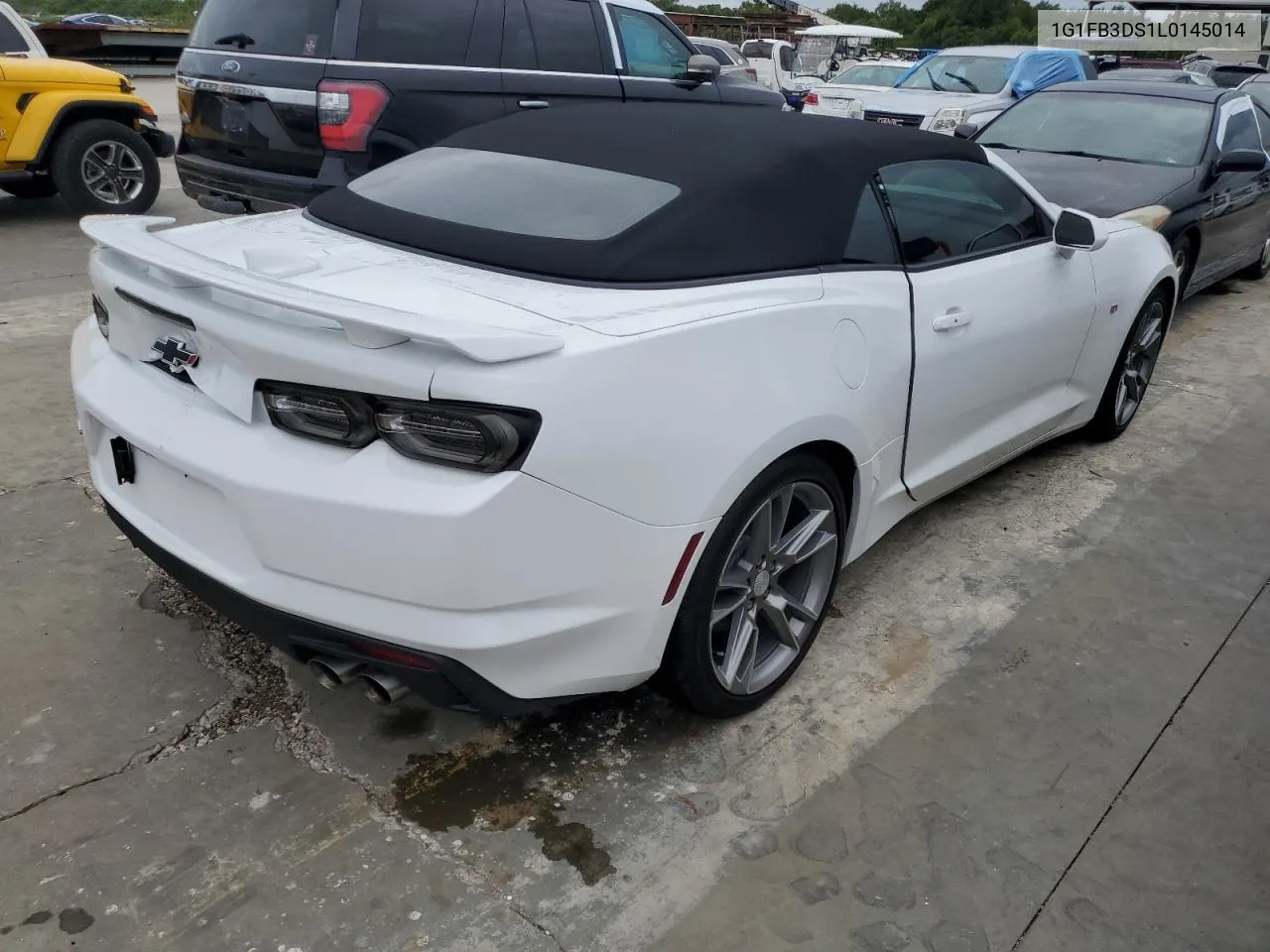 2020 Chevrolet Camaro Ls VIN: 1G1FB3DS1L0145014 Lot: 74776134