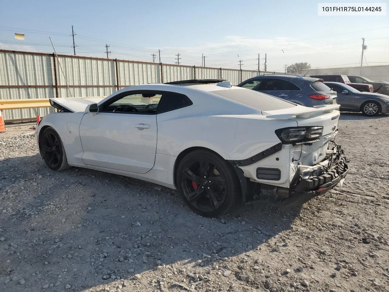 2020 Chevrolet Camaro Ss VIN: 1G1FH1R75L0144245 Lot: 74788594