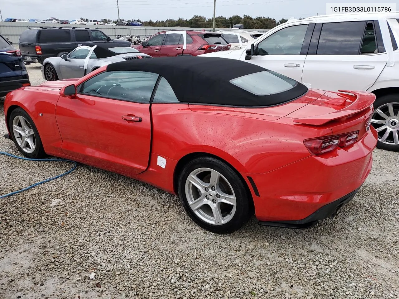 2020 Chevrolet Camaro Ls VIN: 1G1FB3DS3L0115786 Lot: 75048444