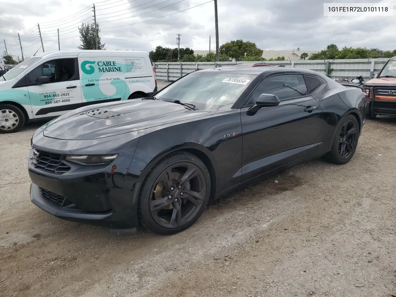 2020 Chevrolet Camaro Lz VIN: 1G1FE1R72L0101118 Lot: 76195654