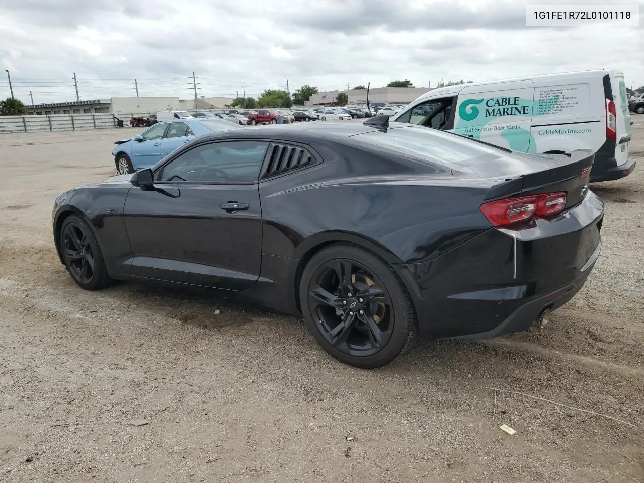 2020 Chevrolet Camaro Lz VIN: 1G1FE1R72L0101118 Lot: 76195654