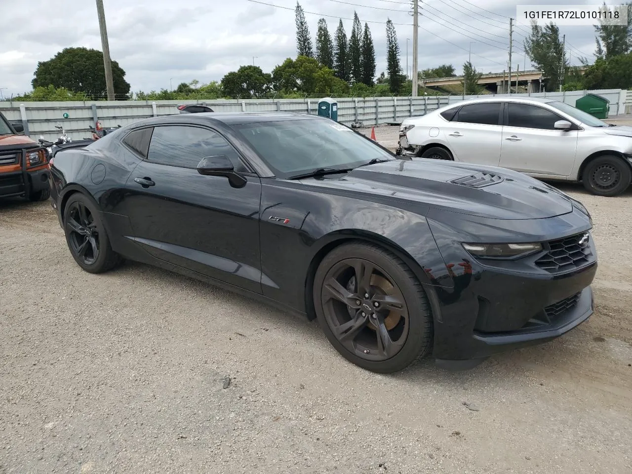 2020 Chevrolet Camaro Lz VIN: 1G1FE1R72L0101118 Lot: 76195654