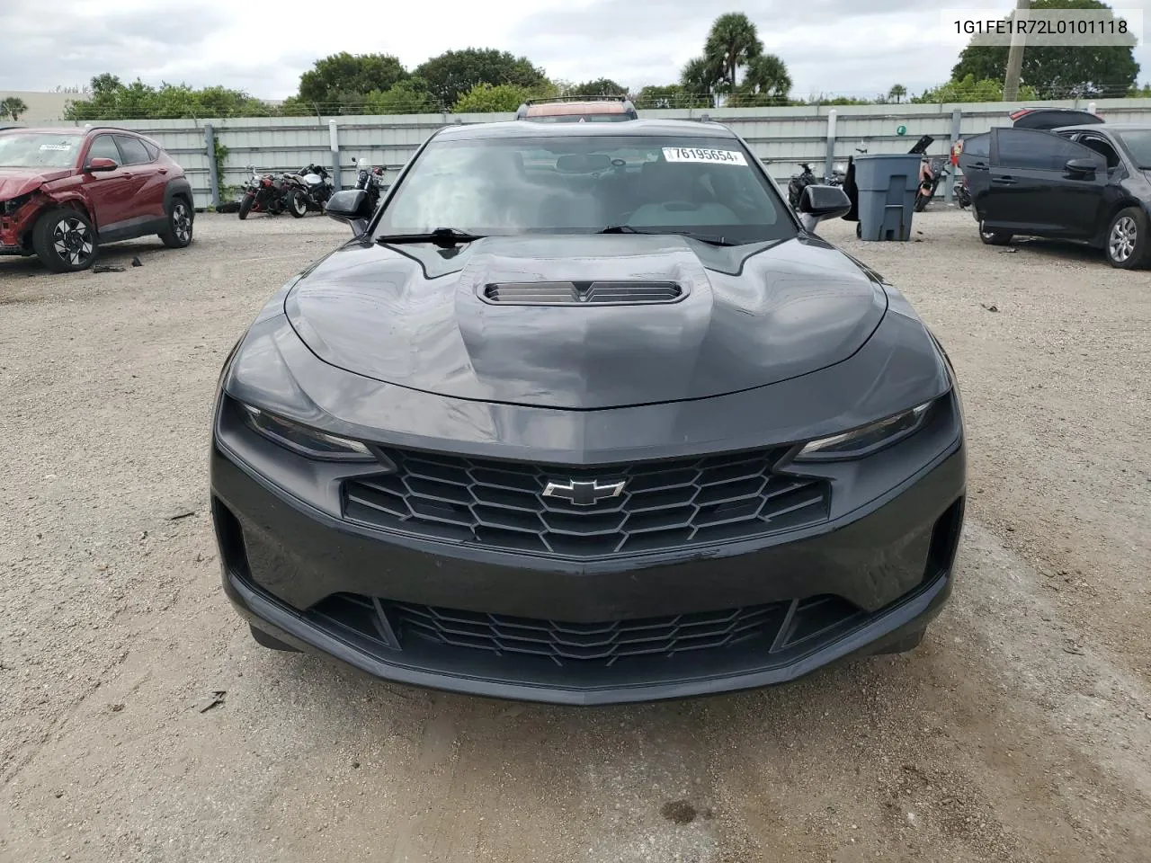 2020 Chevrolet Camaro Lz VIN: 1G1FE1R72L0101118 Lot: 76195654