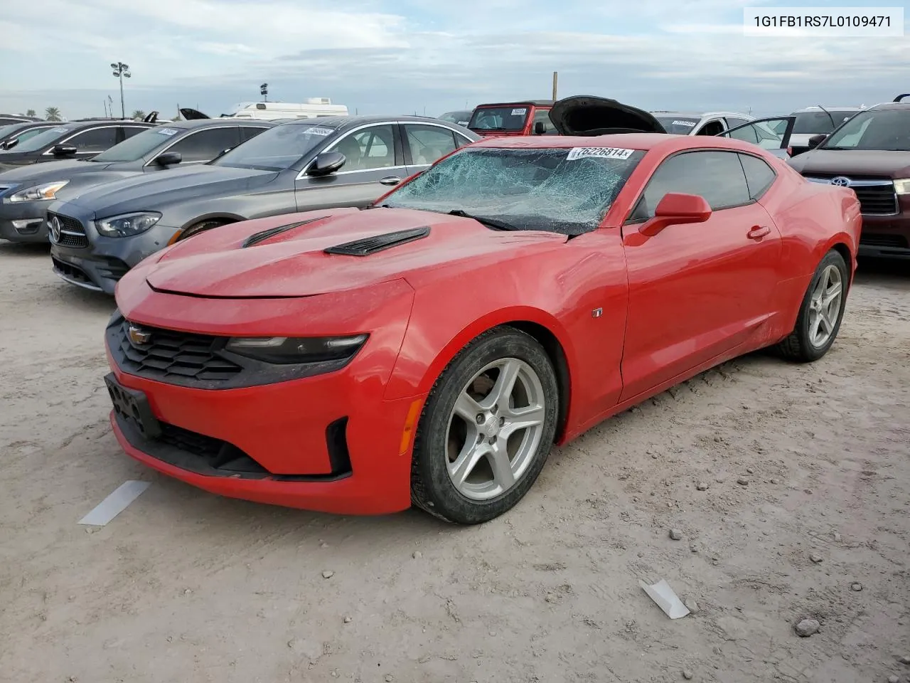 2020 Chevrolet Camaro Ls VIN: 1G1FB1RS7L0109471 Lot: 76226814