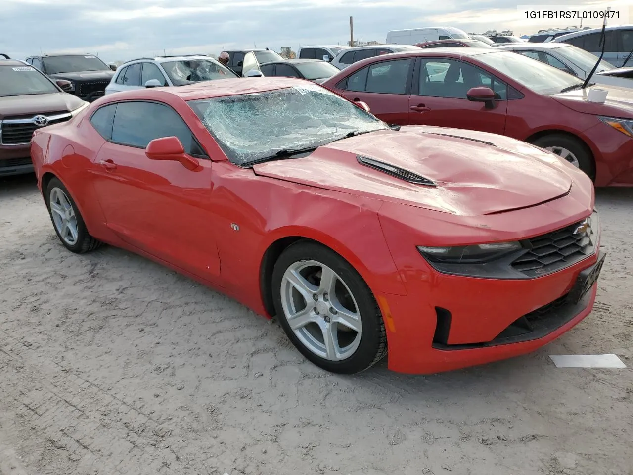 2020 Chevrolet Camaro Ls VIN: 1G1FB1RS7L0109471 Lot: 76226814