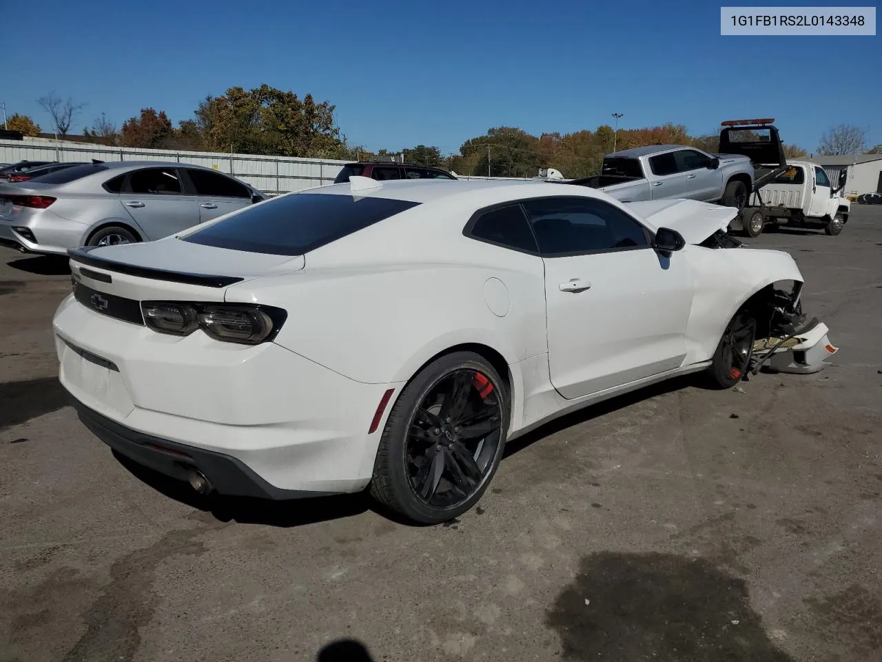 2020 Chevrolet Camaro Ls VIN: 1G1FB1RS2L0143348 Lot: 76289234