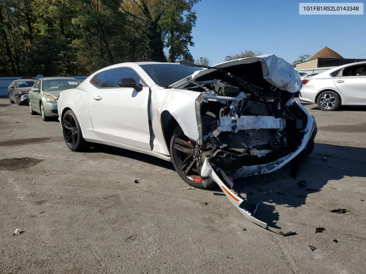 2020 Chevrolet Camaro Ls VIN: 1G1FB1RS2L0143348 Lot: 76289234