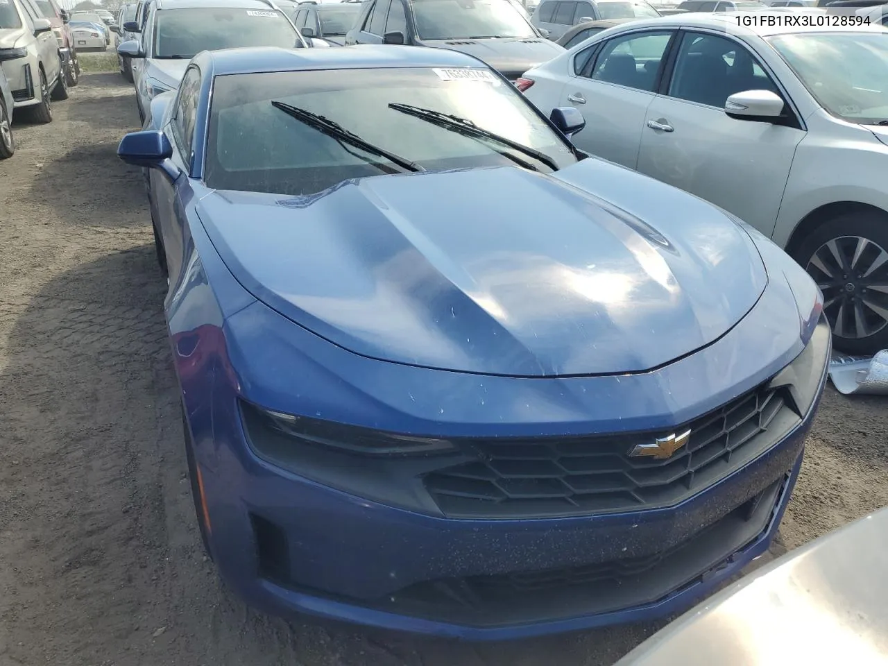 2020 Chevrolet Camaro Ls VIN: 1G1FB1RX3L0128594 Lot: 76338744