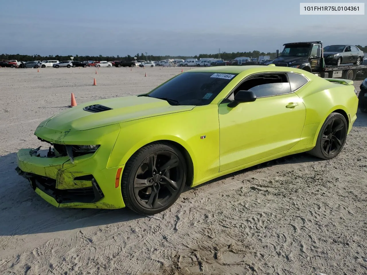 2020 Chevrolet Camaro Ss VIN: 1G1FH1R75L0104361 Lot: 76477464