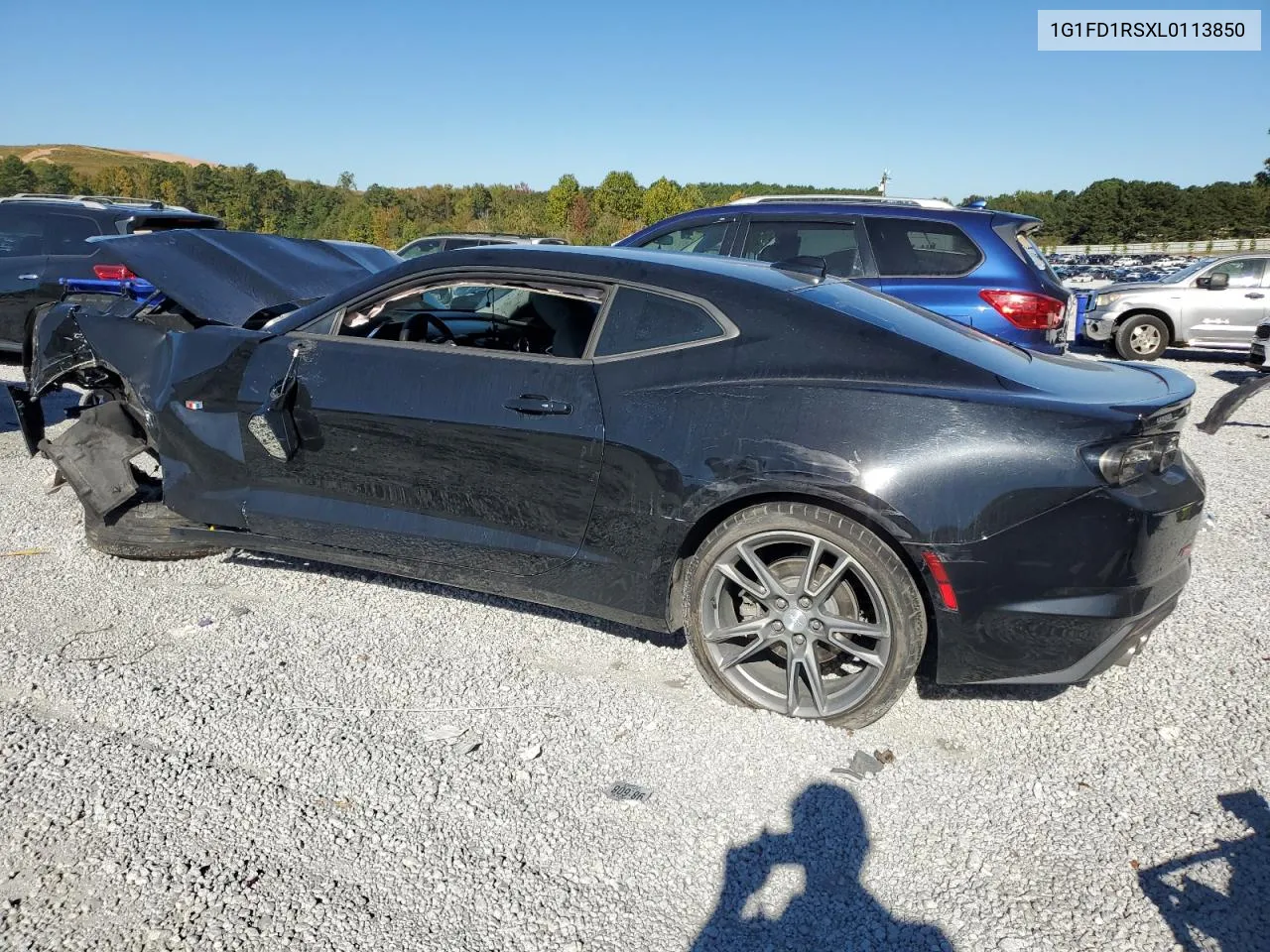 2020 Chevrolet Camaro Lt VIN: 1G1FD1RSXL0113850 Lot: 76538754