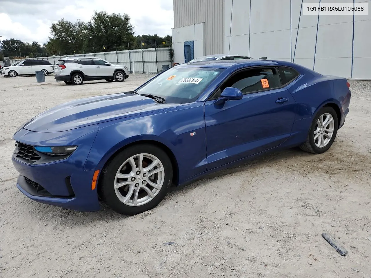 2020 Chevrolet Camaro Ls VIN: 1G1FB1RX5L0105088 Lot: 76606104