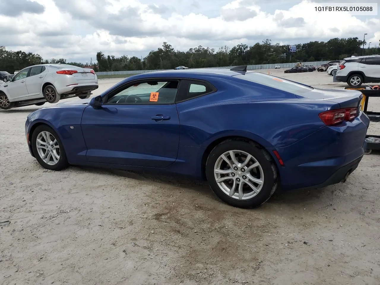 2020 Chevrolet Camaro Ls VIN: 1G1FB1RX5L0105088 Lot: 76606104