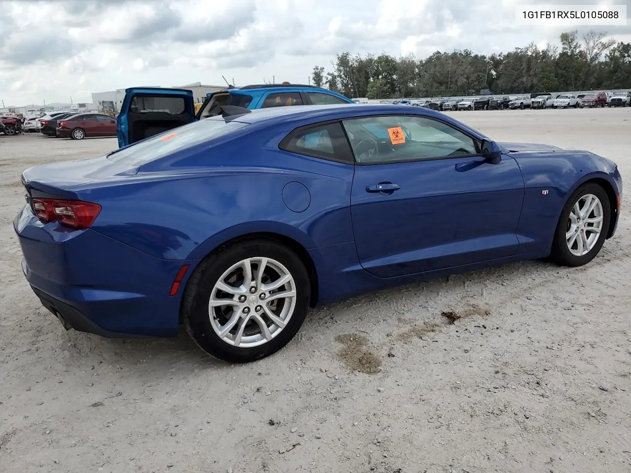 2020 Chevrolet Camaro Ls VIN: 1G1FB1RX5L0105088 Lot: 76606104