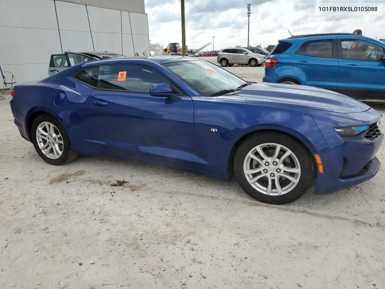 2020 Chevrolet Camaro Ls VIN: 1G1FB1RX5L0105088 Lot: 76606104