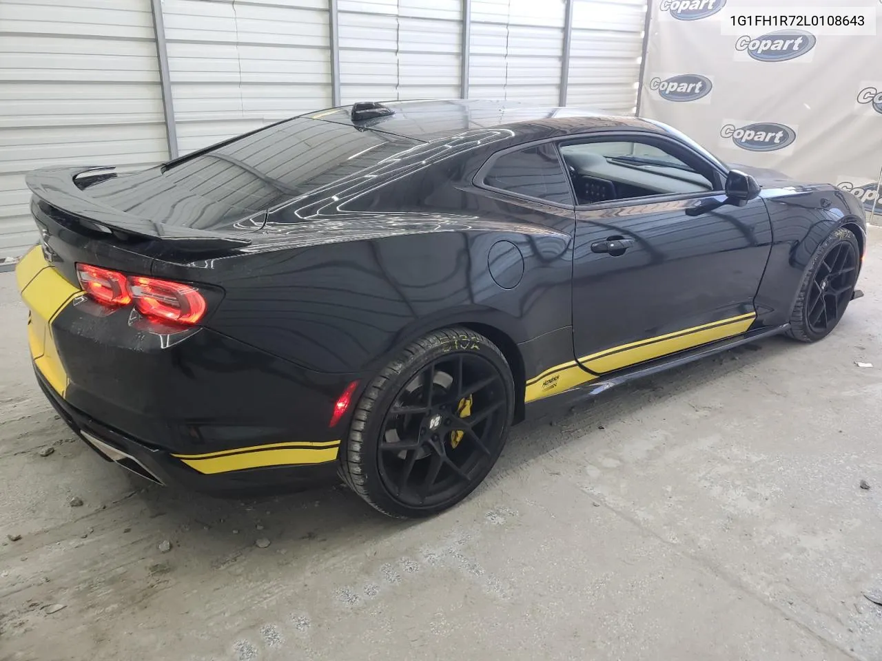 2020 Chevrolet Camaro Ss VIN: 1G1FH1R72L0108643 Lot: 77009744