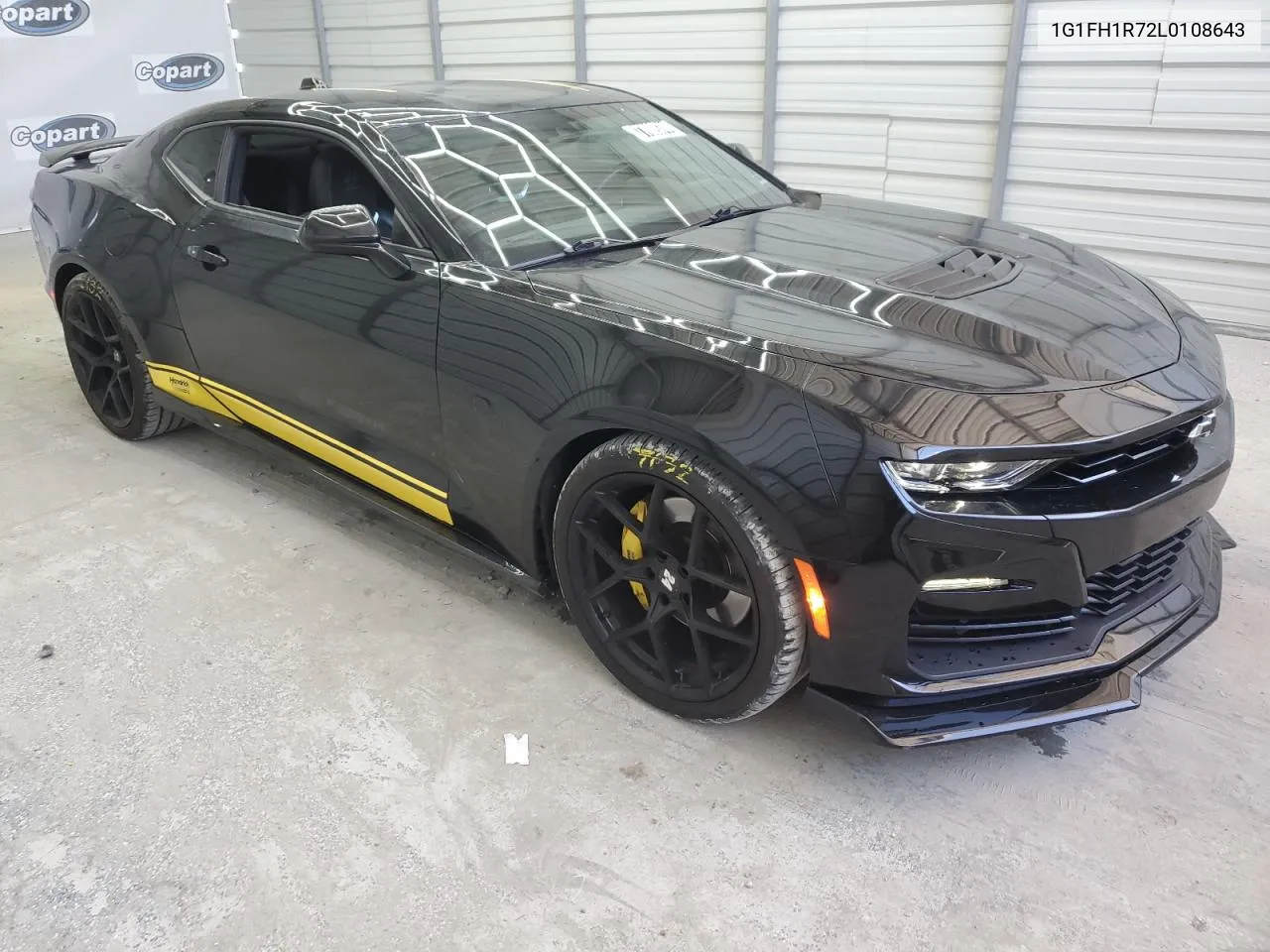 2020 Chevrolet Camaro Ss VIN: 1G1FH1R72L0108643 Lot: 77009744