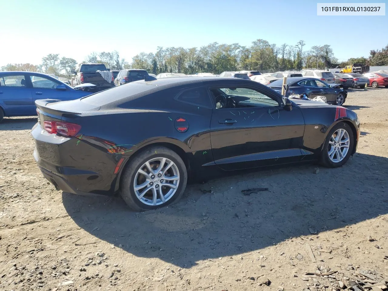 2020 Chevrolet Camaro Ls VIN: 1G1FB1RX0L0130237 Lot: 77319034