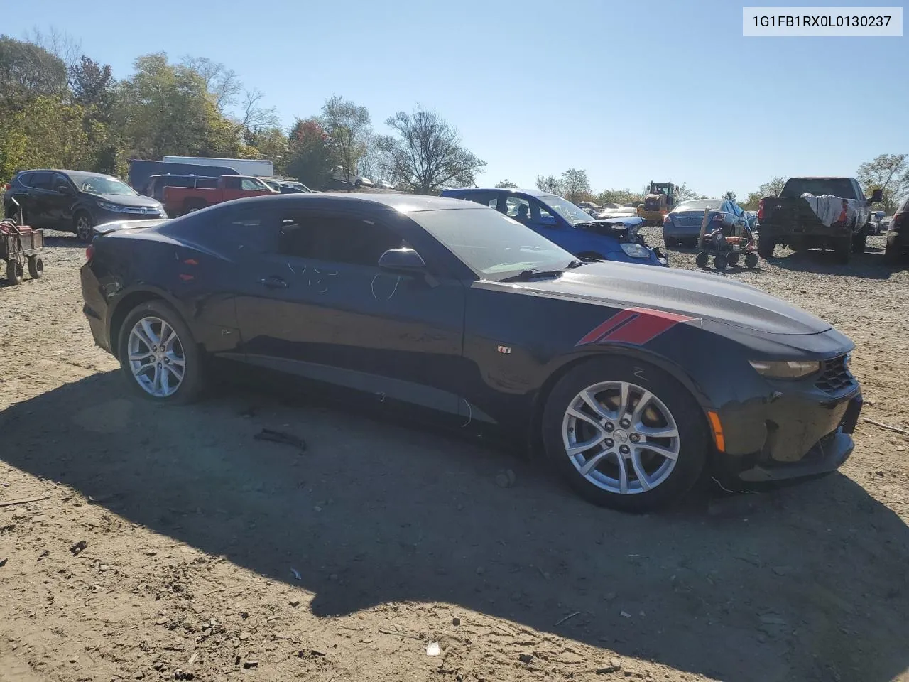 2020 Chevrolet Camaro Ls VIN: 1G1FB1RX0L0130237 Lot: 77319034