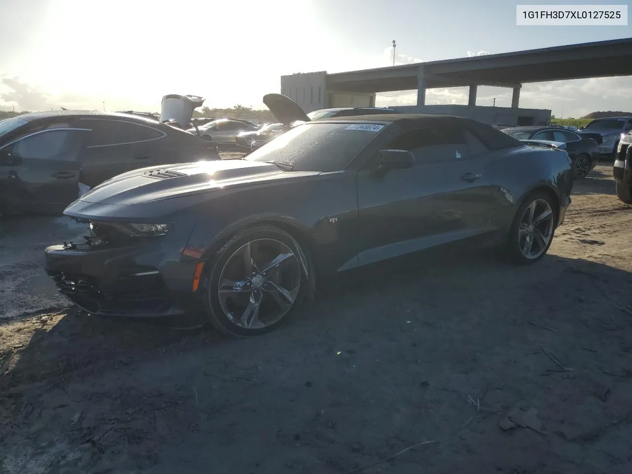 2020 Chevrolet Camaro Ss VIN: 1G1FH3D7XL0127525 Lot: 77345874