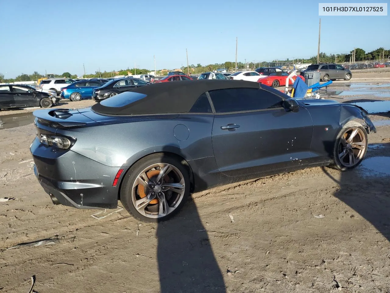 2020 Chevrolet Camaro Ss VIN: 1G1FH3D7XL0127525 Lot: 77345874