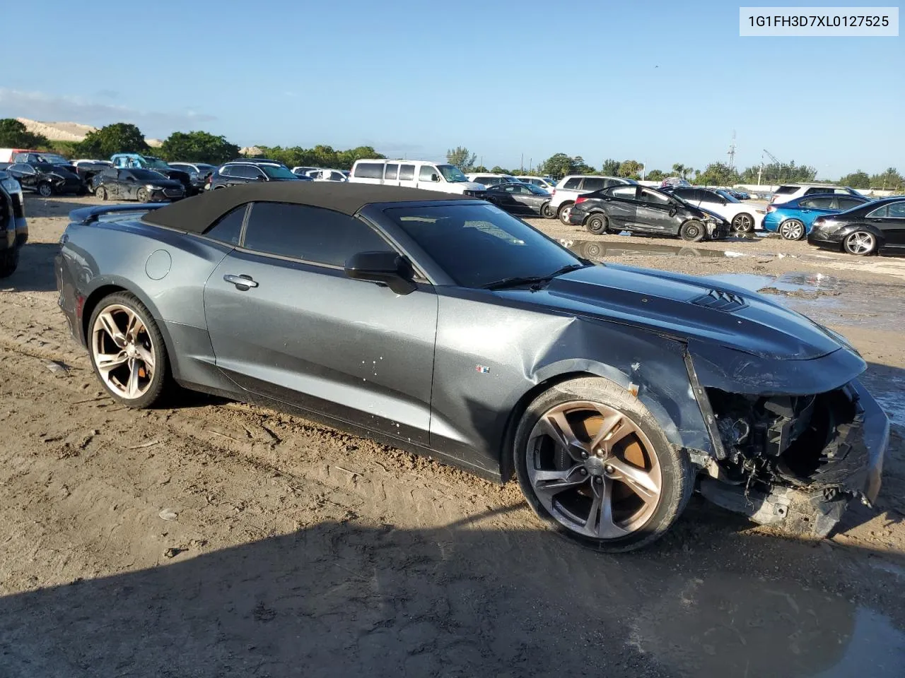 2020 Chevrolet Camaro Ss VIN: 1G1FH3D7XL0127525 Lot: 77345874