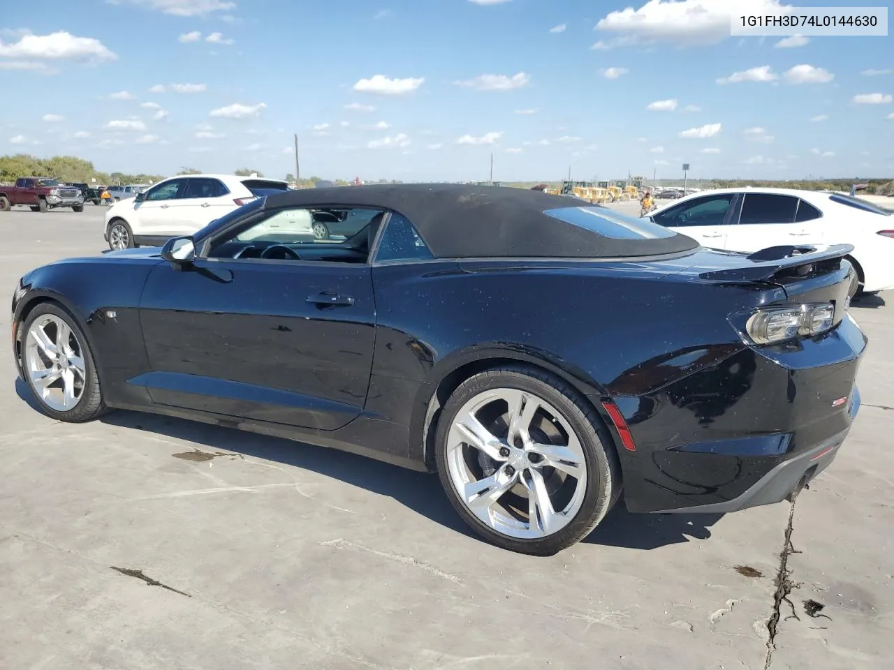 2020 Chevrolet Camaro Ss VIN: 1G1FH3D74L0144630 Lot: 77457054