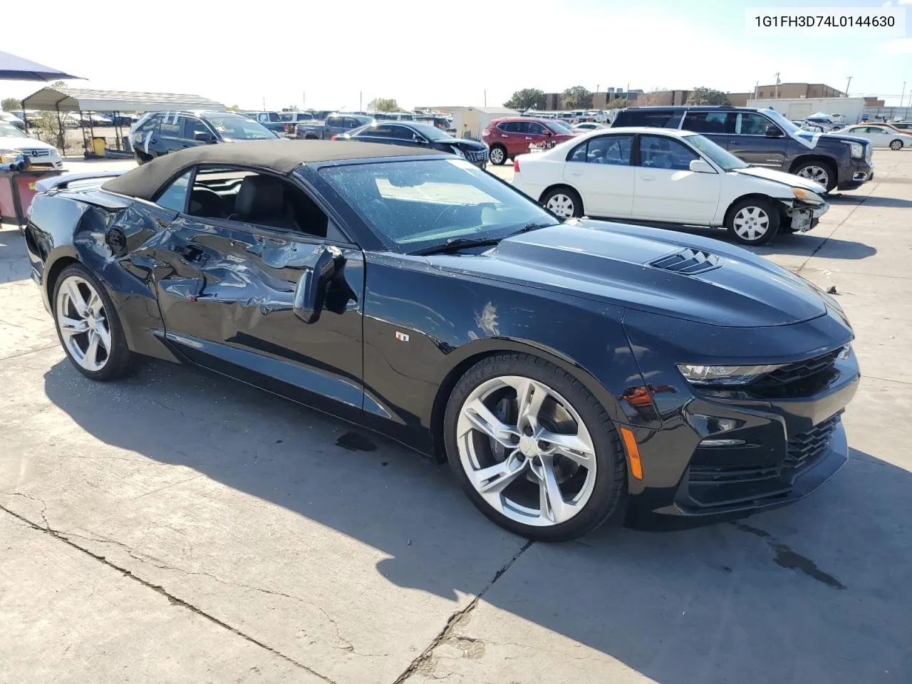 2020 Chevrolet Camaro Ss VIN: 1G1FH3D74L0144630 Lot: 77457054