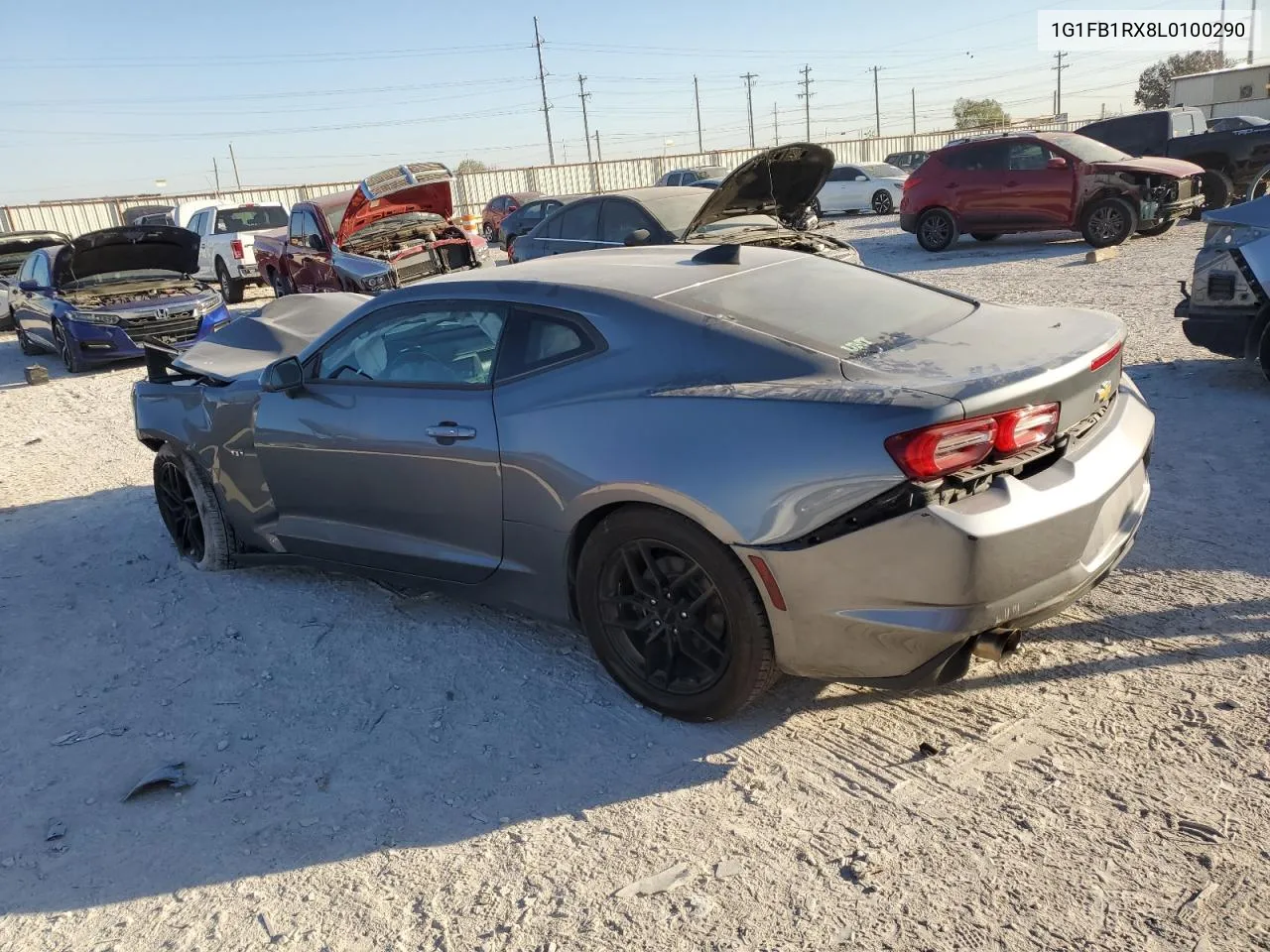 2020 Chevrolet Camaro Ls VIN: 1G1FB1RX8L0100290 Lot: 77498704