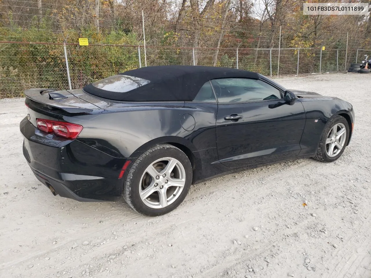 2020 Chevrolet Camaro Ls VIN: 1G1FB3DS7L0111899 Lot: 77679354