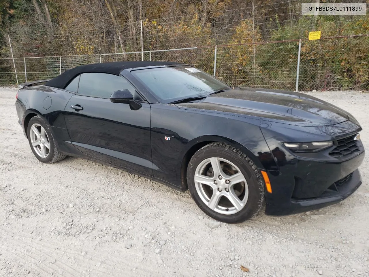 2020 Chevrolet Camaro Ls VIN: 1G1FB3DS7L0111899 Lot: 77679354