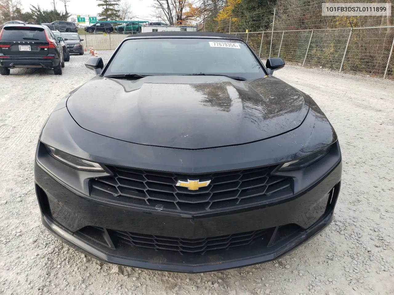 2020 Chevrolet Camaro Ls VIN: 1G1FB3DS7L0111899 Lot: 77679354