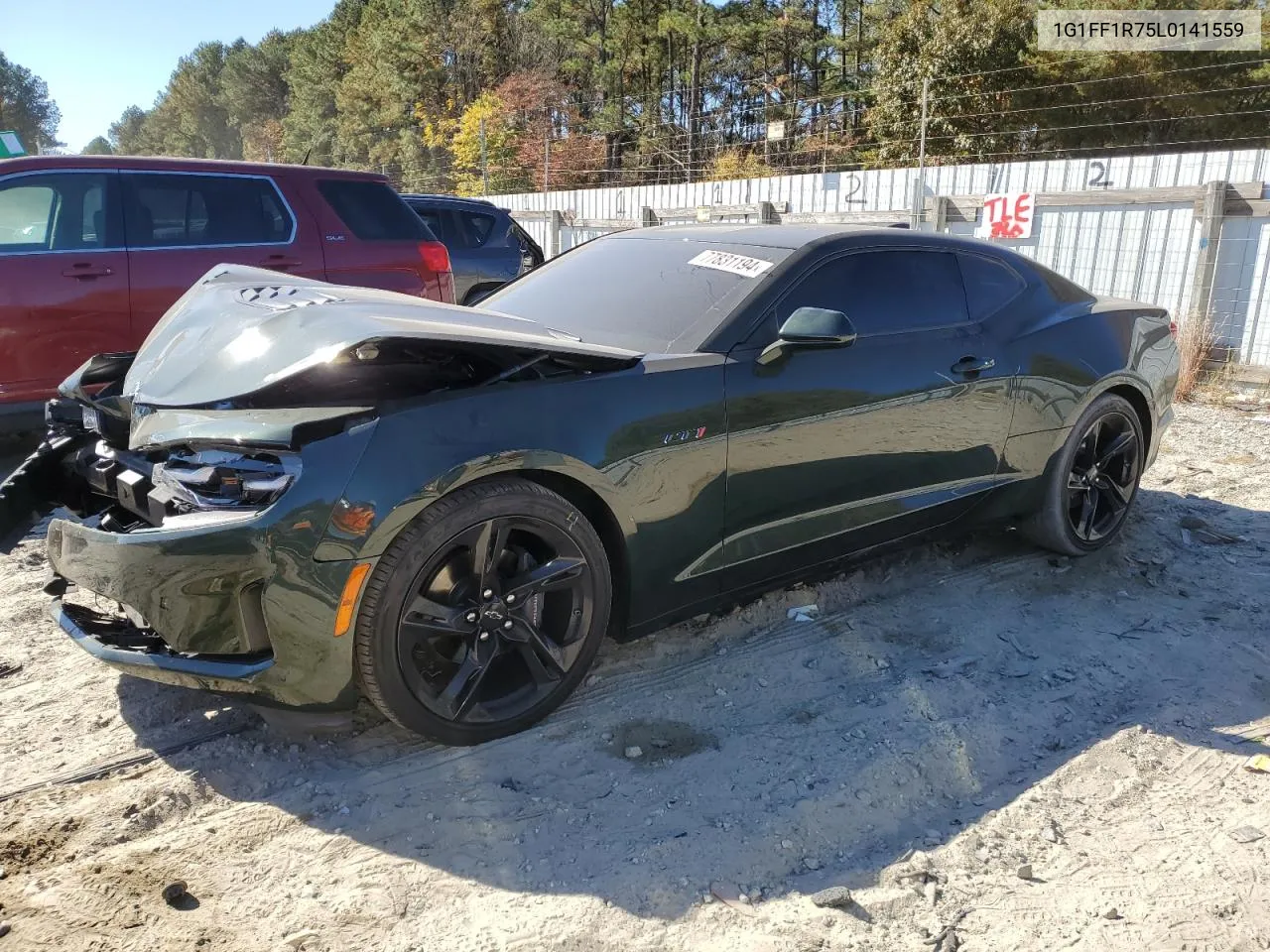 2020 Chevrolet Camaro Lz VIN: 1G1FF1R75L0141559 Lot: 77831194