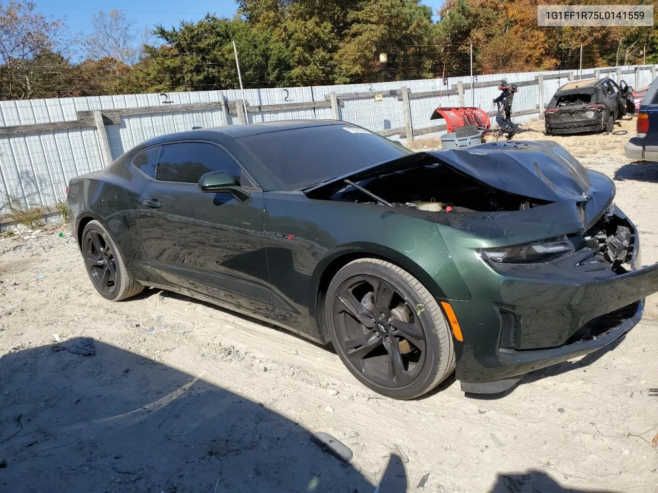 2020 Chevrolet Camaro Lz VIN: 1G1FF1R75L0141559 Lot: 77831194