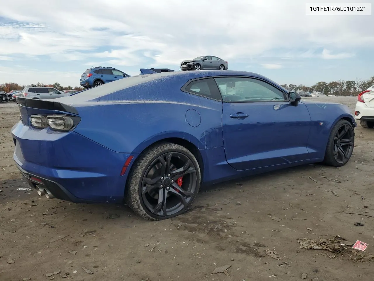 2020 Chevrolet Camaro Lz VIN: 1G1FE1R76L0101221 Lot: 78013124