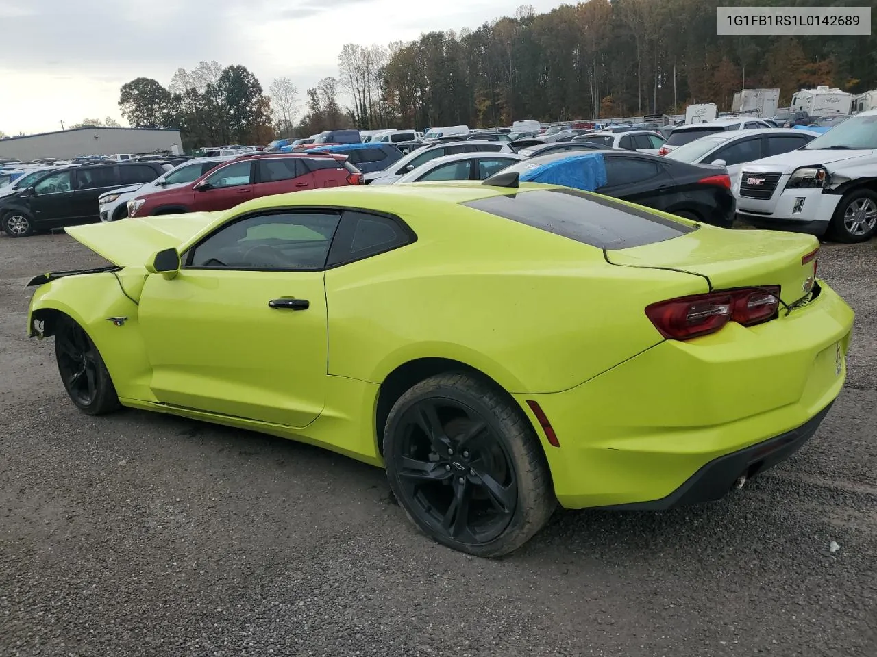 2020 Chevrolet Camaro Ls VIN: 1G1FB1RS1L0142689 Lot: 78664314