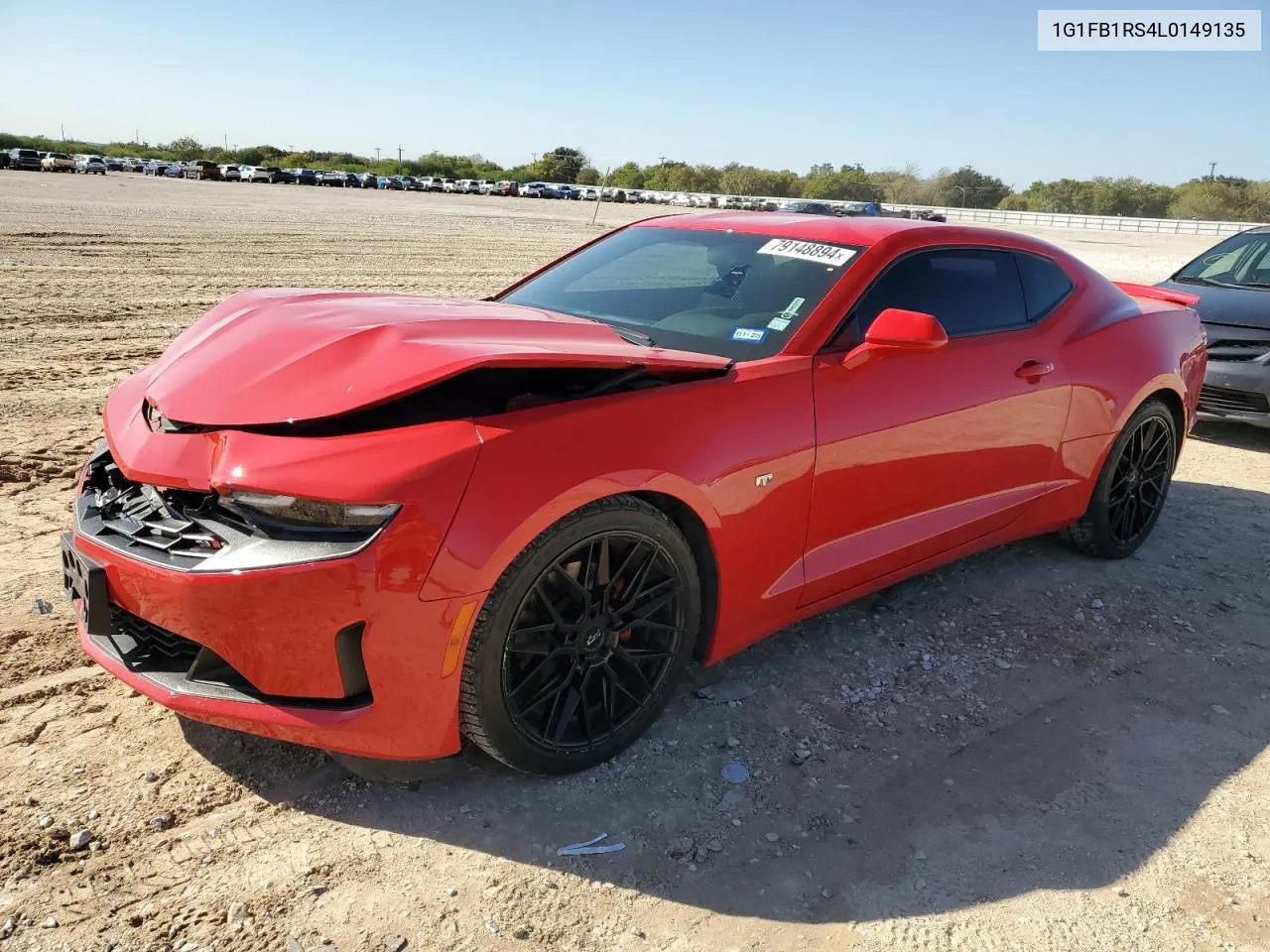 2020 Chevrolet Camaro Ls VIN: 1G1FB1RS4L0149135 Lot: 79148894